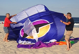 Parafoil and Sled Kites