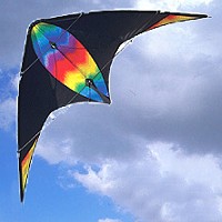 Tie Dye Cherry Bomb Stunt Kite