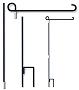 3 part Pole