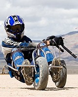 Kite Buggying with Control Handles