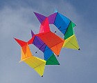 Barrel Roll Rotating Box Kite
