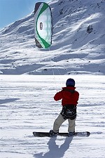 SnowKiting with the Scout