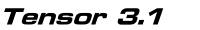 Tensor 3.1