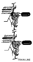 Train line stacking diag.